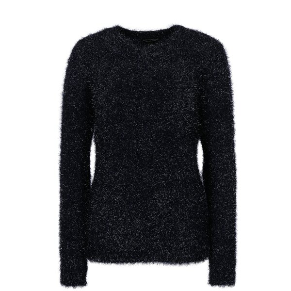 Pulover bleumarin cu aspect stralucitor Dorothy Perkins