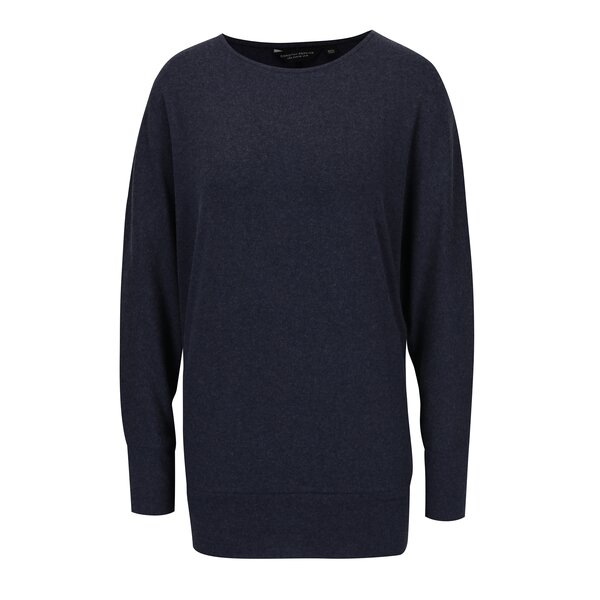 Bluza albastru melanj cu maneci liliac Dorothy Perkins