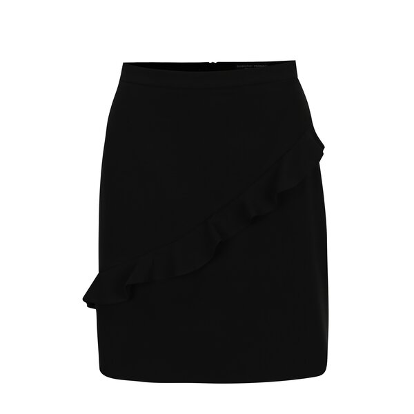 Fusta neagra cu volan Dorothy Perkins