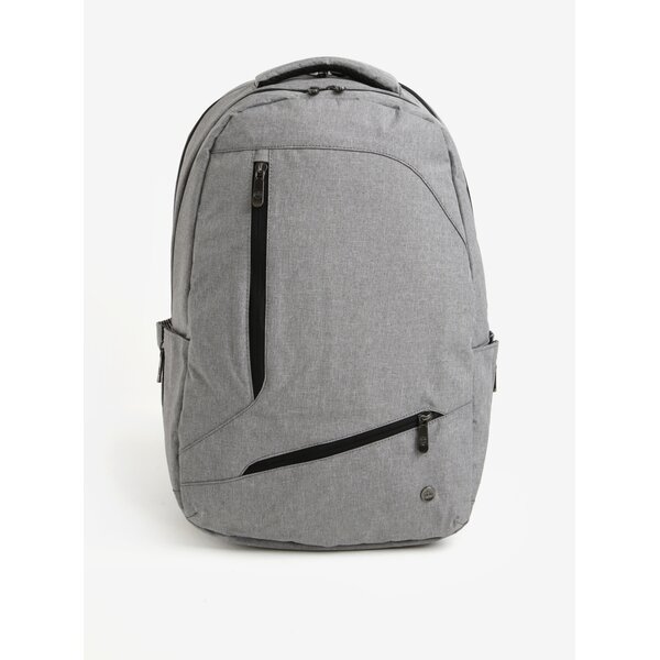 Rucsac urban unisex gri deschis impermeabil PKG