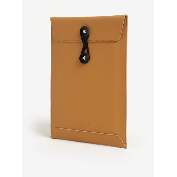 Husa maro din piele pentru notebook - Lipa 13