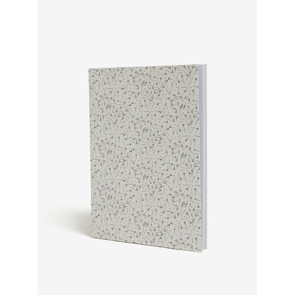 Carnet alb cu foaie velina si coperta - Lipa A4