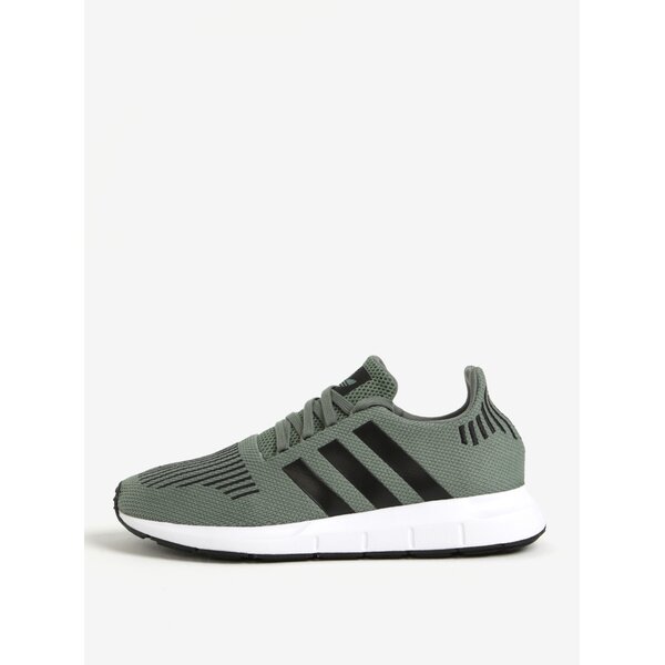 Pantofi sport kaki din material textil adidas Originals Swift Run