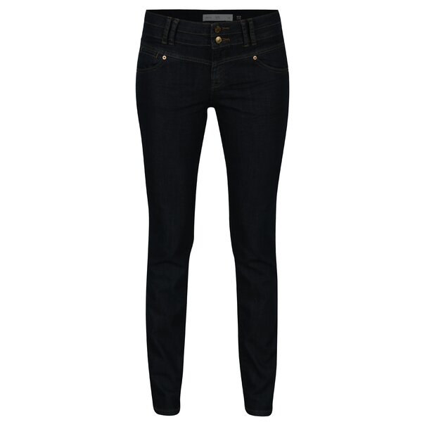 Blugi slim fit bleumarin cu doua randuri de nasturi QS by s.Oliver