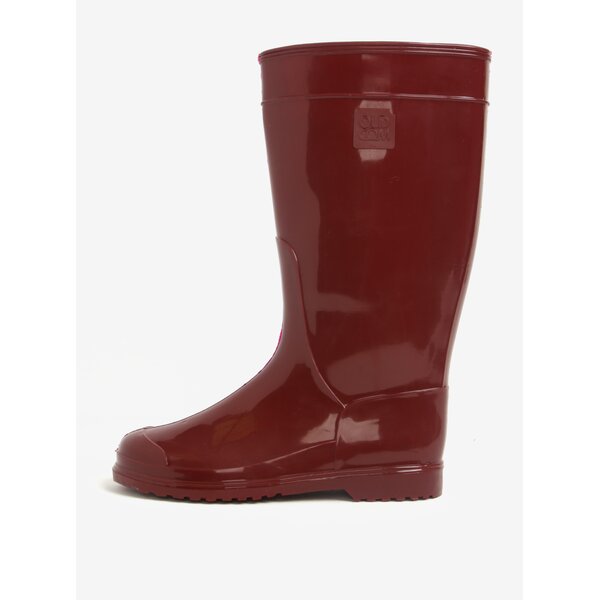 Cizme de ploaie bordo pentru femei Oldcom Classic