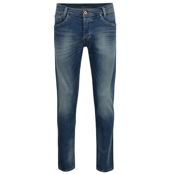 Blugi albastri regular fit pentru barbati - Pepe Jeans Spike