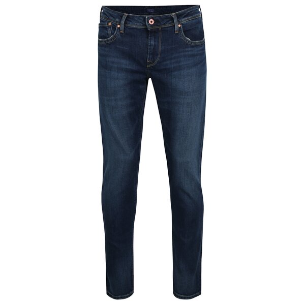 Blugi albastri slim fit pentru barbati - Pepe Jeans Hatch