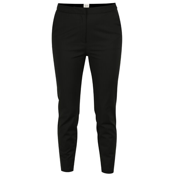 Pantaloni slim fit negri cu fermoare decorative - VILA Killa