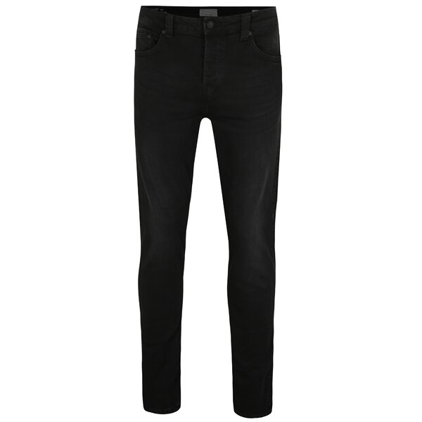 Blugi slim fit negri ONLY & SONS Loom