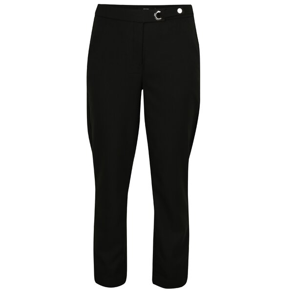 Pantaloni conici negri cu buzunare - VERO MODA Rony