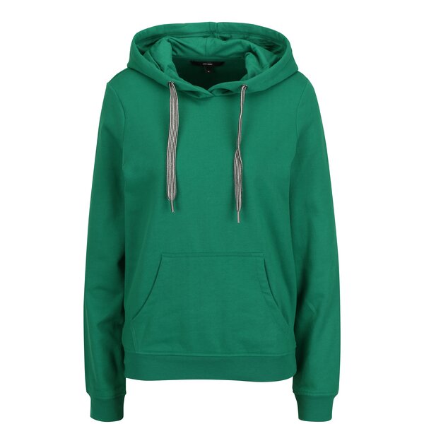 Hanorac verde cu buzunar kangaroo - VERO MODA Gina