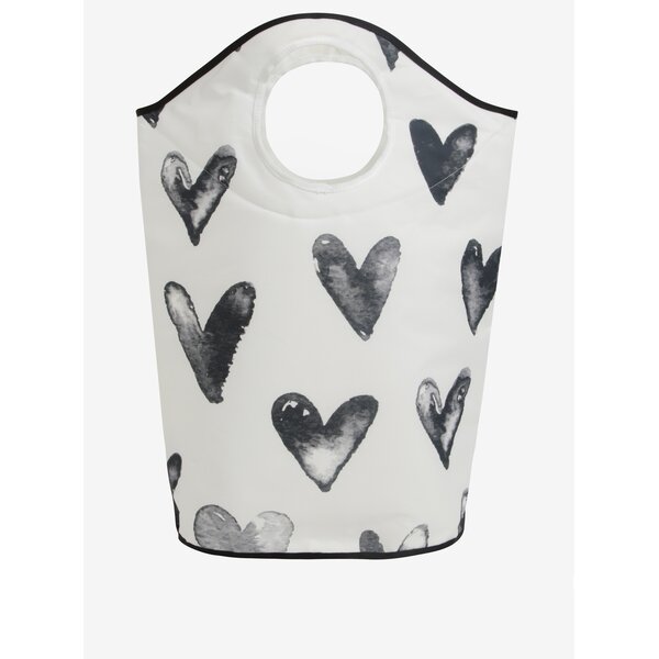 Cos de rufe negru&crem cu print - Butter Kings