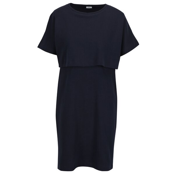 Rochie albastru inchis pentru alaptare - Mama.licious Malan
