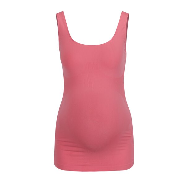 Top roz cu detalii elastice pentru femei insarcinate - Mama.licious Heal