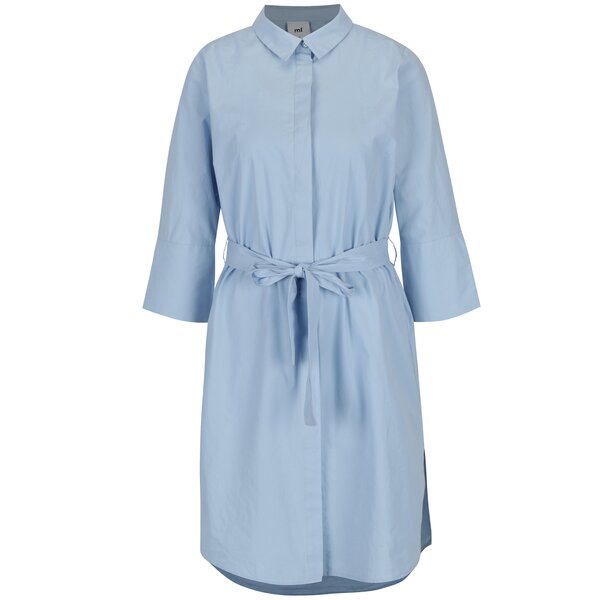 Rochie camasa albastra pentru alaptat - Mama.licious Krista