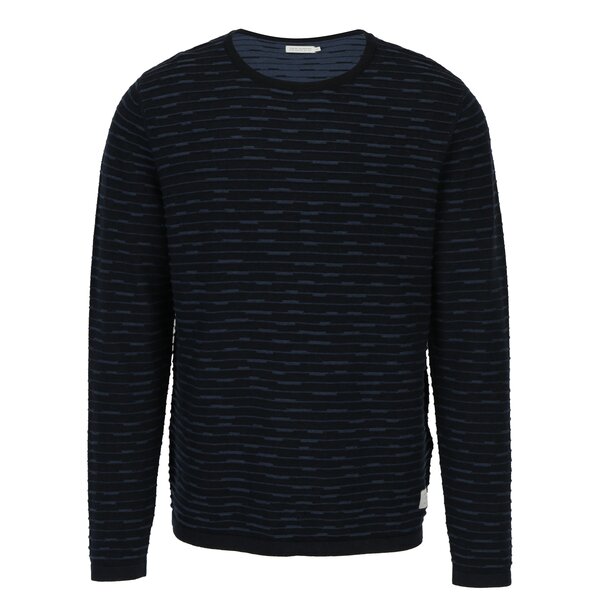 Pulover bleumarin cu dungi - Jack & Jones Tono