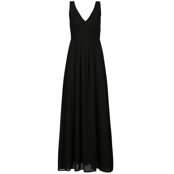 Rochie neagra cu top din dantela AX Paris