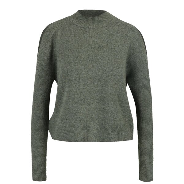 Pulover kaki cu mâneci raglan Miss Selfridge