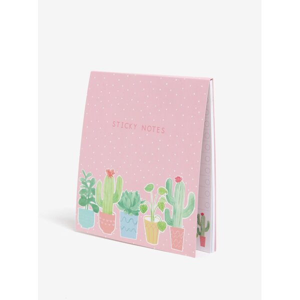 Set de sticky notes cu cactusi - Sass & Belle