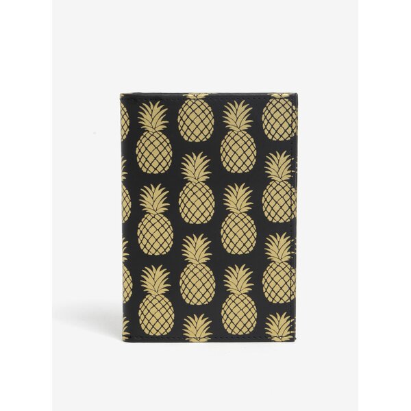 Husa pentru documente cu print ananas - Sass & Belle
