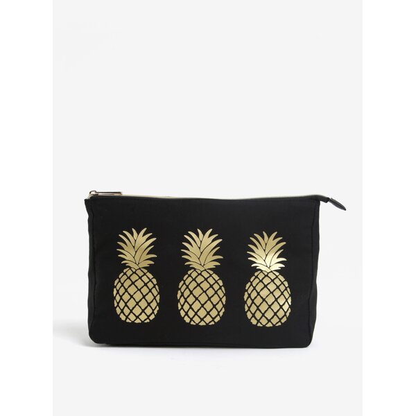 Portfard pentru cosmetice cu print ananas - Sass & Belle