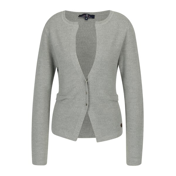Cardigan gri deschis din amestec de lana - Jimmy Sanders