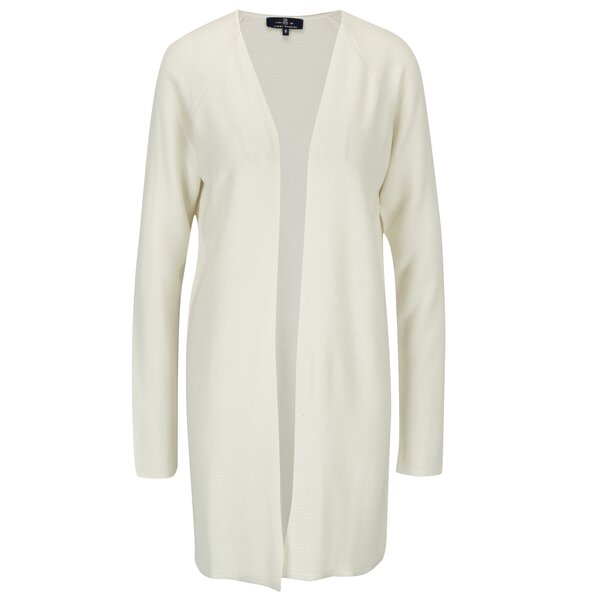 Cardigan lung crem din bumbac - Jimmy Sanders