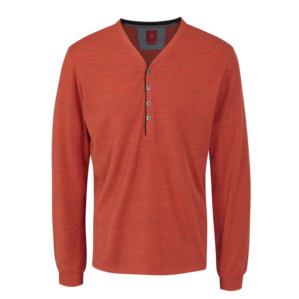 Bluza slim fit oranj pentru barbati - s.Oliver