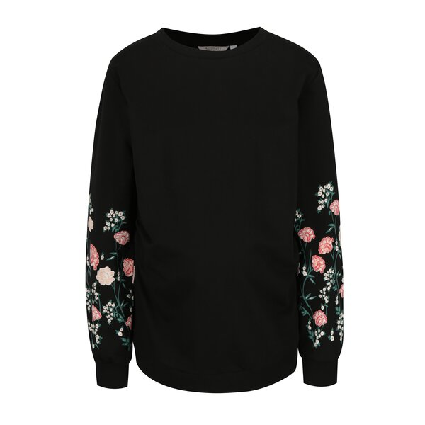 Bluza neagra cu print - Dorothy Perkins Maternity