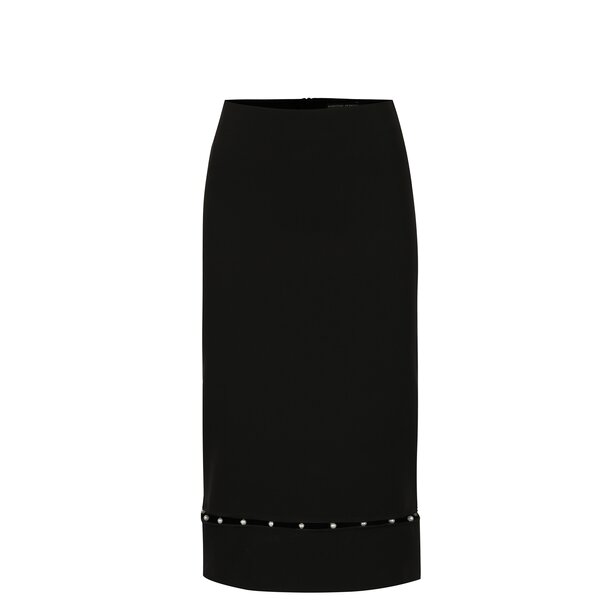 Fusta neagra cu detaliu decorativ din perle Dorothy Perkins