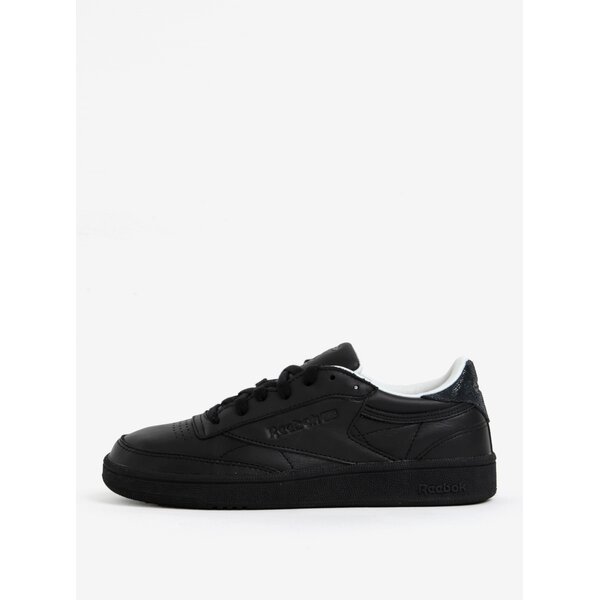 Pantofi sport negri din piele pentru femei Reebok