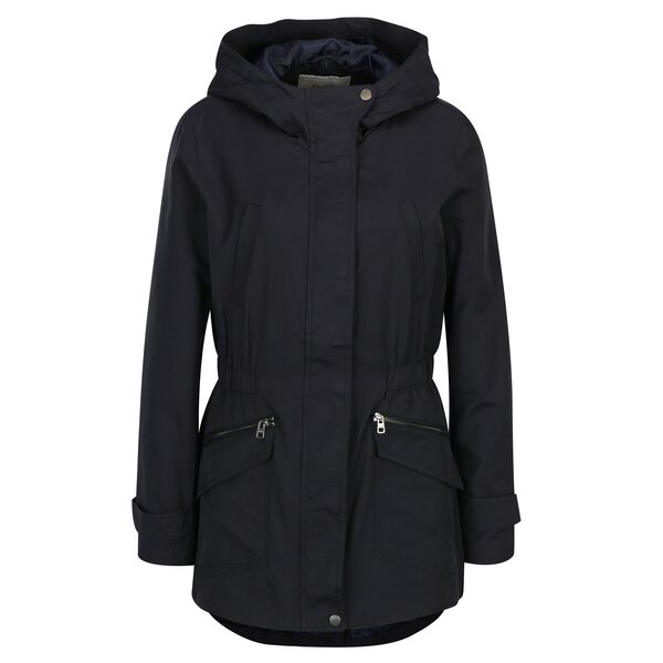 Jacheta parka bleumarin cu gluga ONLY Sophia