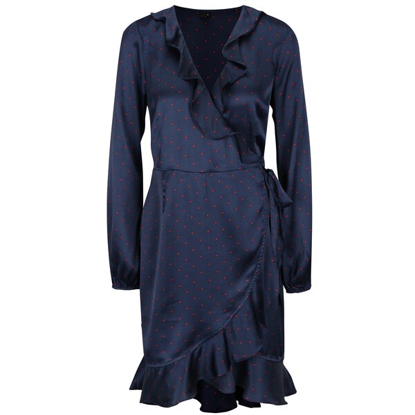 Rochie bleumarin cu model suprapus VERO MODA Henna