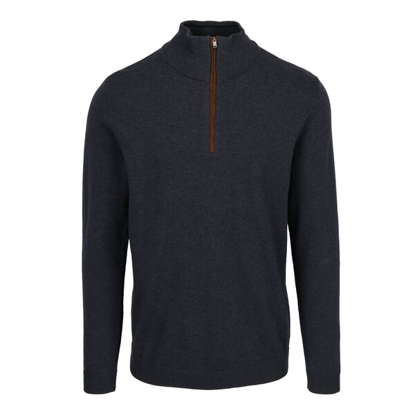 Pulover bleumarin cu guler inalt - Selected Homme Jake
