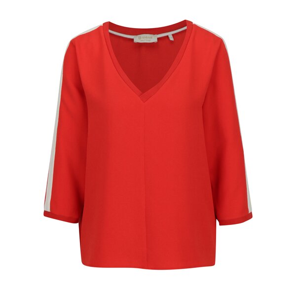 Bluza rosie cu maneci 3/4 - Rich & Royal