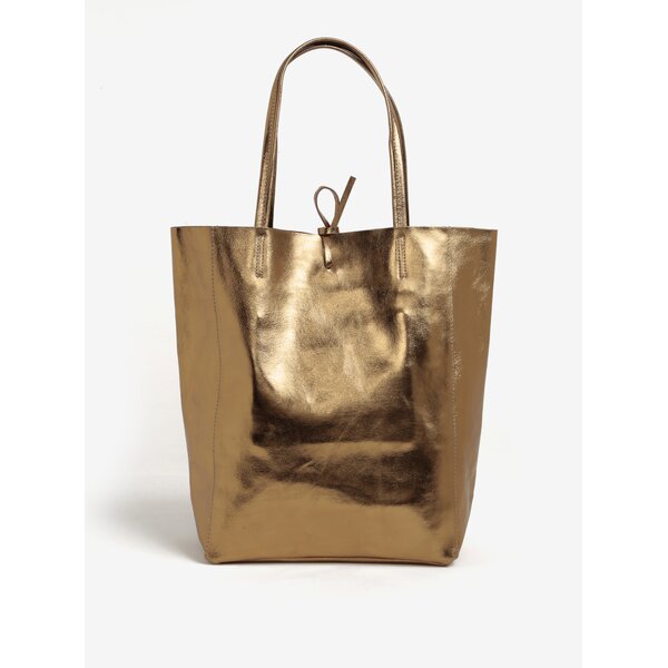 Geanta shopper aurie din piele - ZOOT Simple