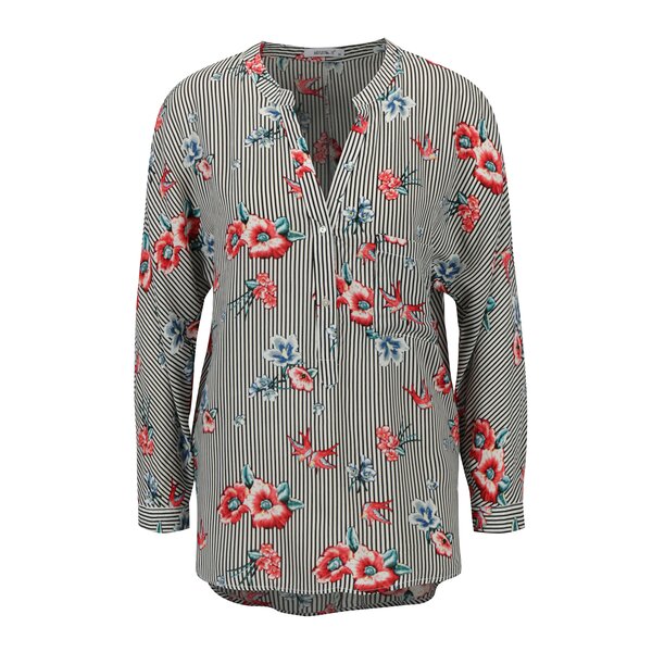 Bluza multicolora cu print - Hailys Florie