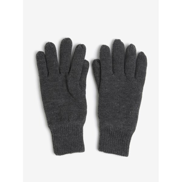 Manusi gri tricotate Burton Menswear London