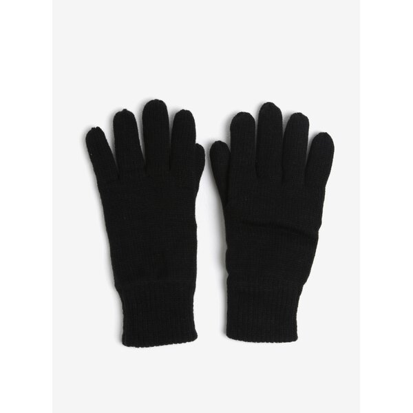 Manusi negre tricotate Burton Menswear London