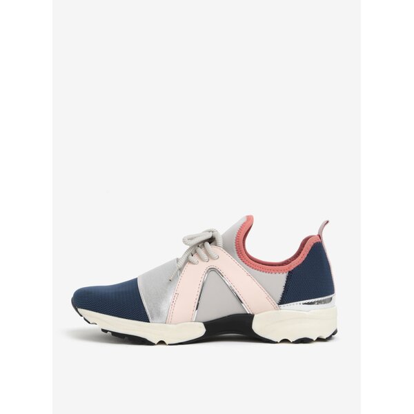 Pantofi sport gri & bleumarin cu detalii aurii - Carvela Lamar
