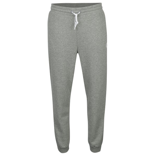 Pantaloni sport gri melanj cu logo pentru barbati - Converse Core
