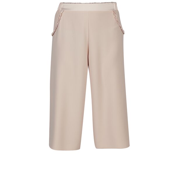Pantaloni culottes roz cu detalii la buzunare - Dorothy Perkins Petite