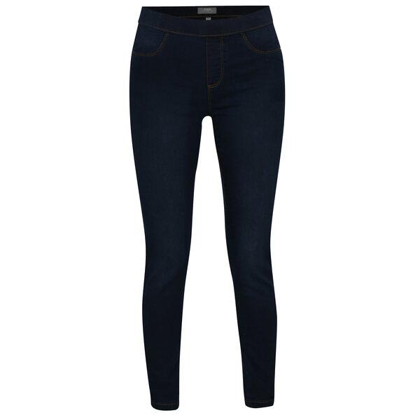 Jeggins bleumarin cu talie clasica Dorothy Perkins
