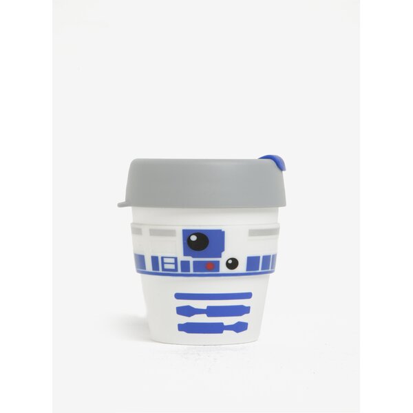 Cană albă de călătorie cu tematică Star Wars KeepCup R2D2 Original Small