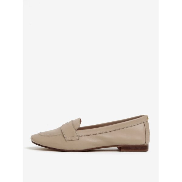 Mocasini bej din piele Dune London Loafer