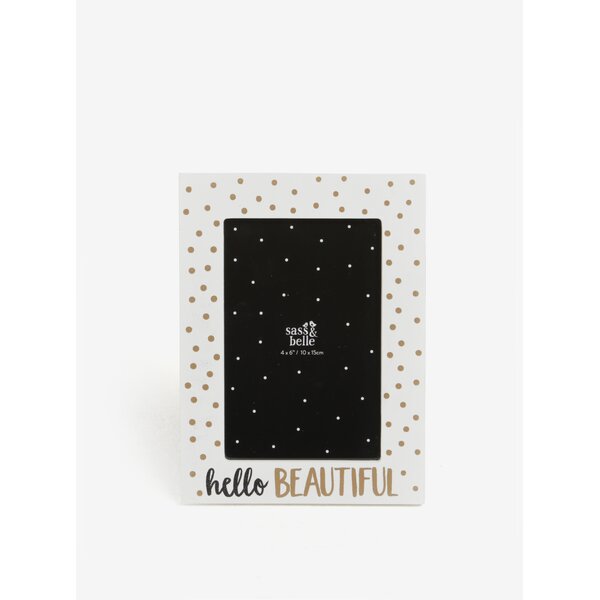 Rama foto cu print - Sass & Belle Hello Beautiful