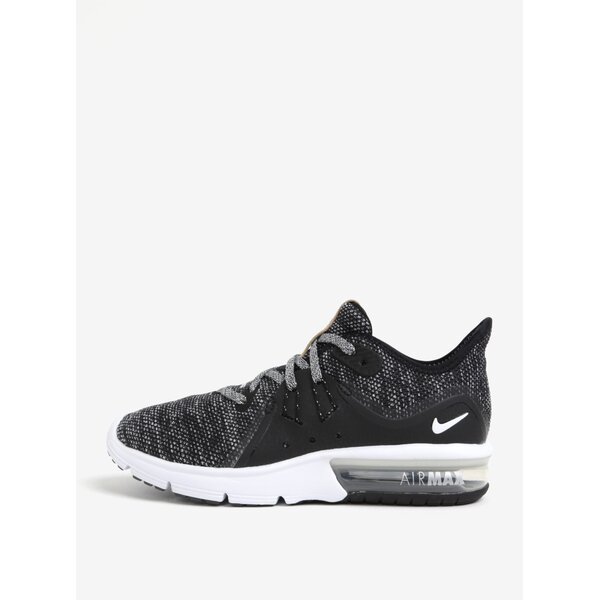 Pantofi sport negri de alergare pentru femei - Nike Air Max Sequent 3 Running
