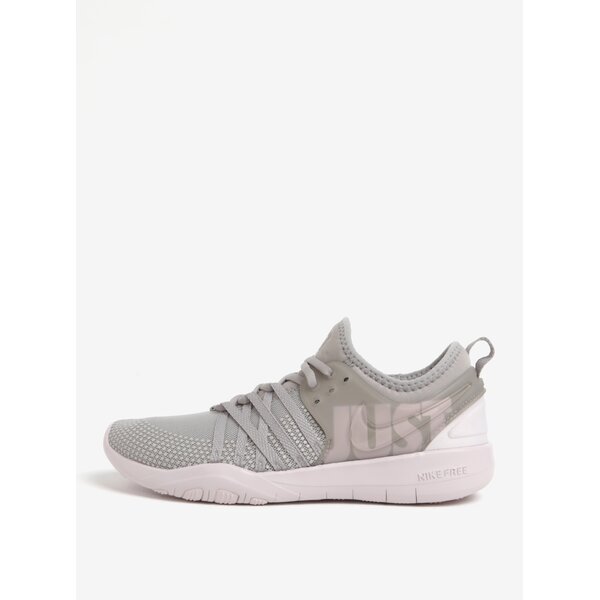 Pantofi sport gri deschis pentru femei - Nike Free TR 7 Premium Training