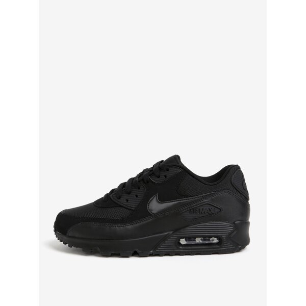 Pantofi sport negri din piele intoarsa pentru barbati Nike Air Max 90 Essential