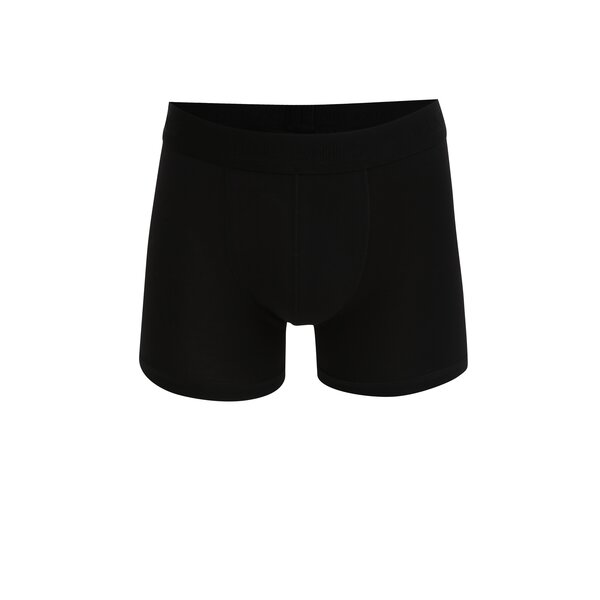 Boxeri negri cu banda elastica si logo - Jack & Jones Pima